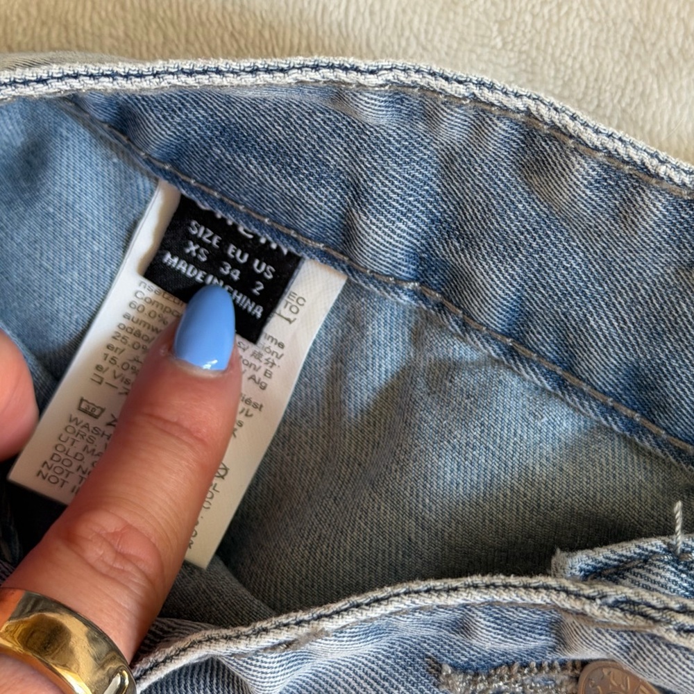 Denim Maxi Skirt - Picture 3 of 4